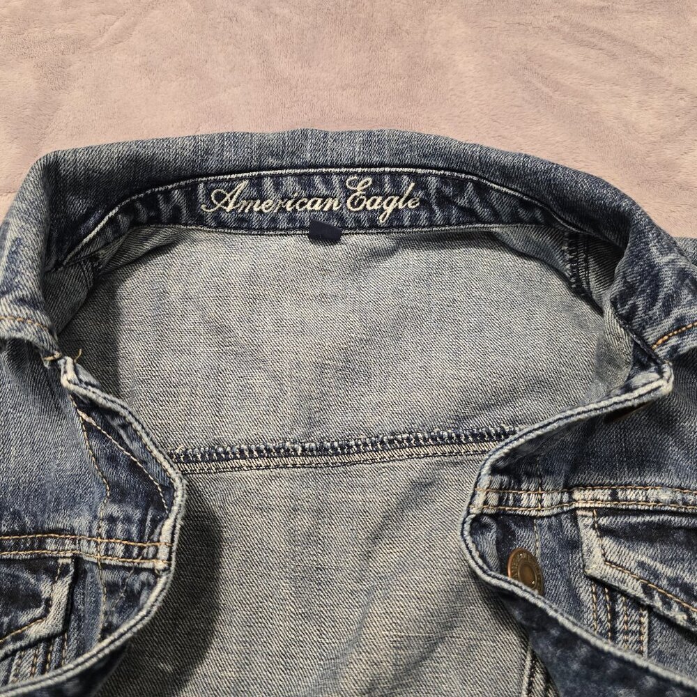 American Eagle Denim jacket small - Picture 8 of 10